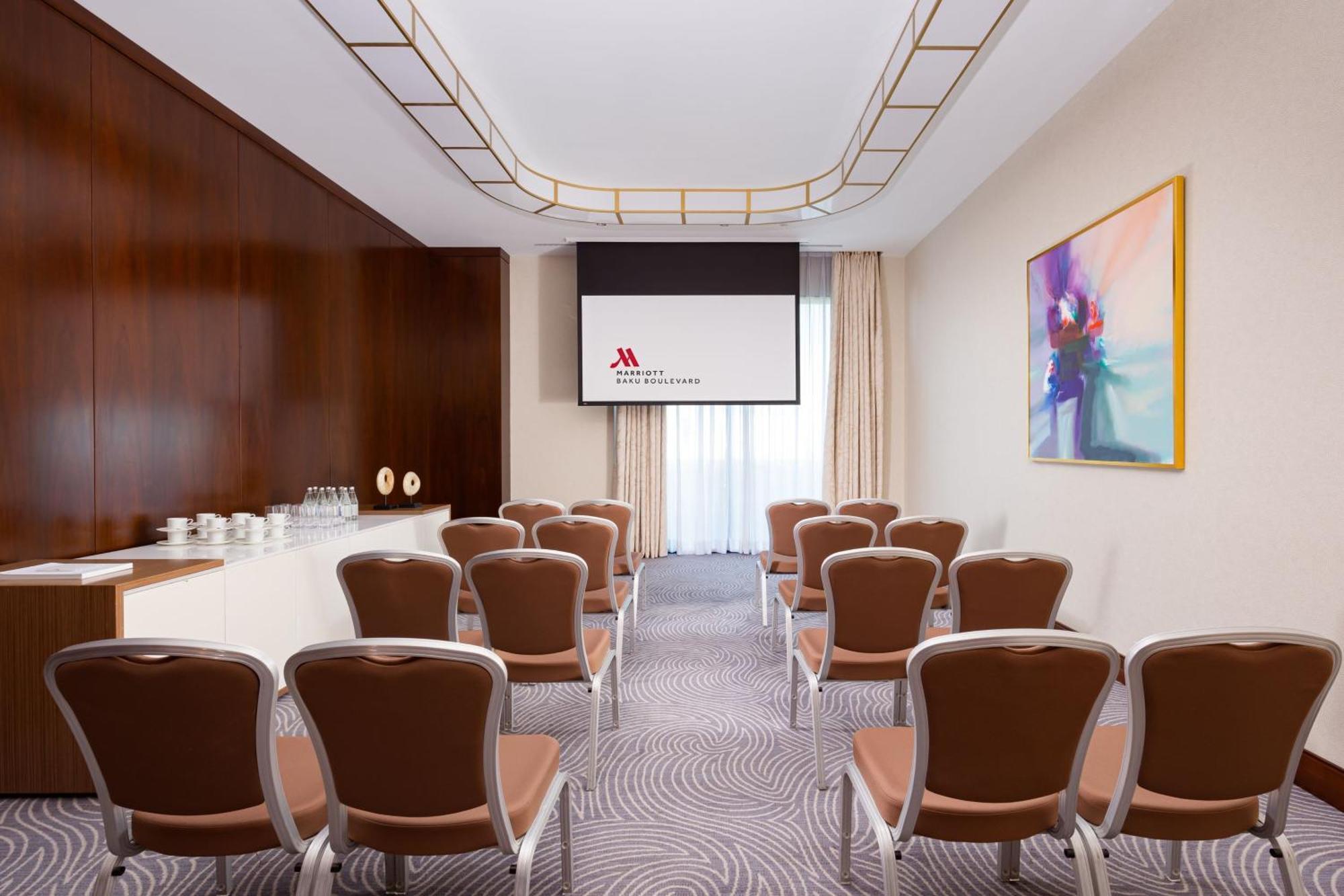 Baku Marriott Hotel Boulevard Bagian luar foto Meeting room