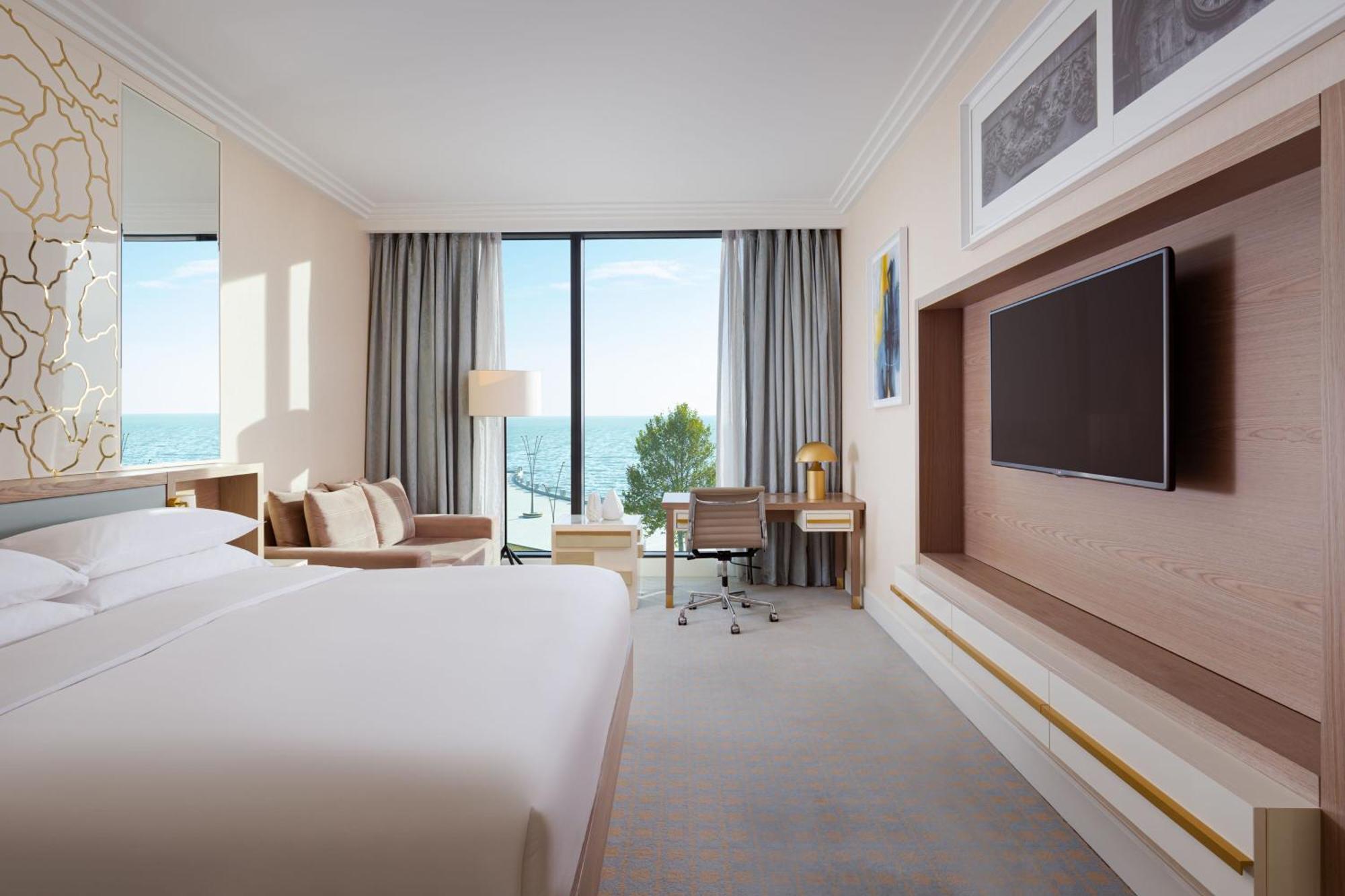 Baku Marriott Hotel Boulevard Bagian luar foto Deluxe Ocean View Room